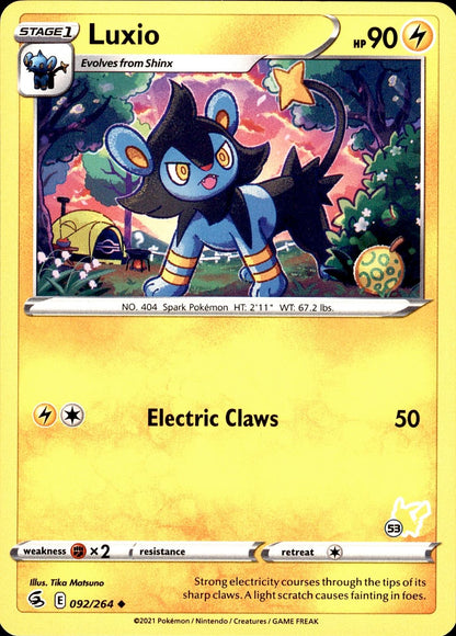 POKEMON LUXIO 092 FUSION STRIKE 264  LP