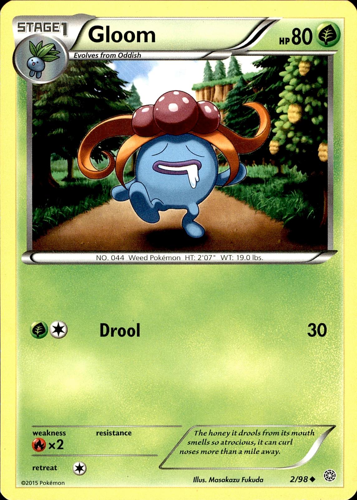 POKEMON GLOOM 2 ANCIENT ORIGINS 98  LP