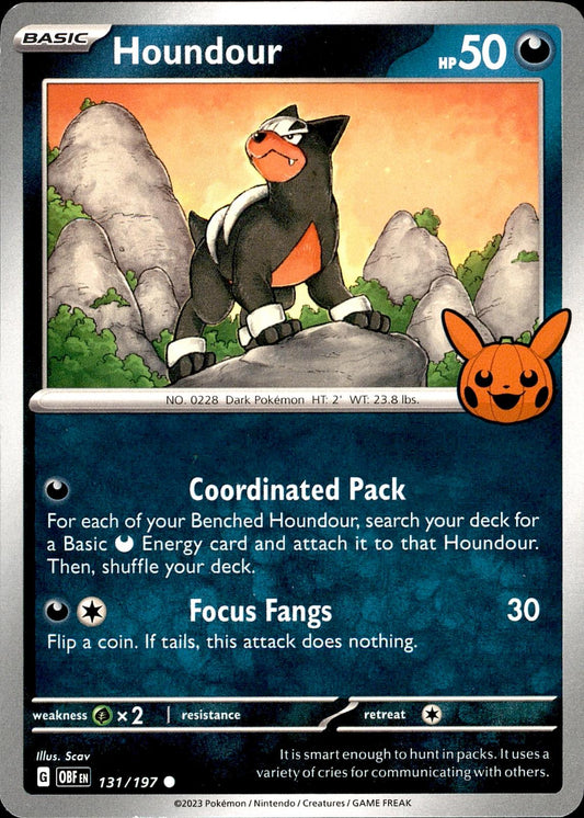 POKEMON HODOUR 131/197 TRICK OR TRADE BOOSTER   LP