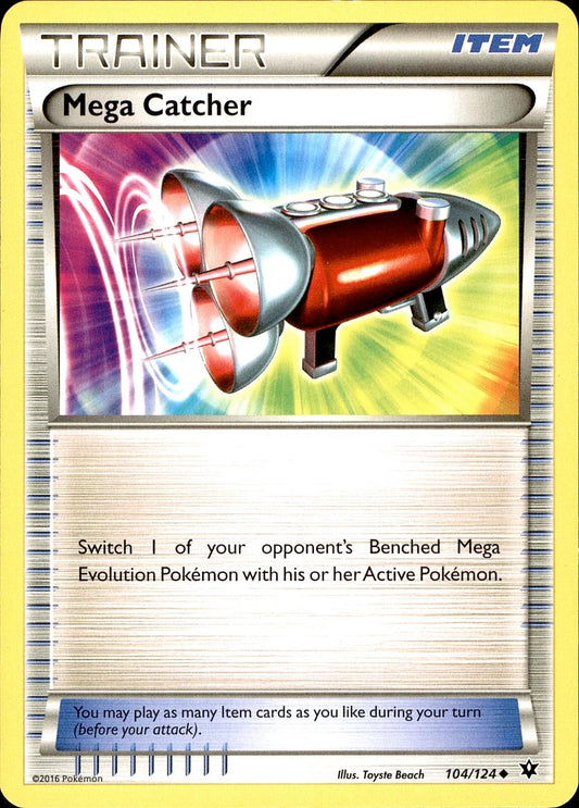 POKEMON MEGA CATCHER 104 FATES COLLIDE 124  LP