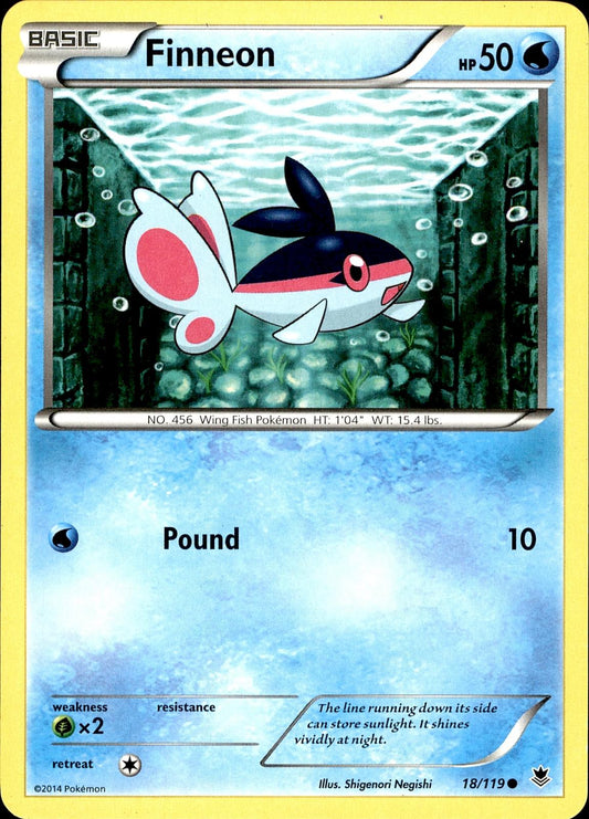 POKEMON FINNEON 18 PHANTOM FORCES 119  LP