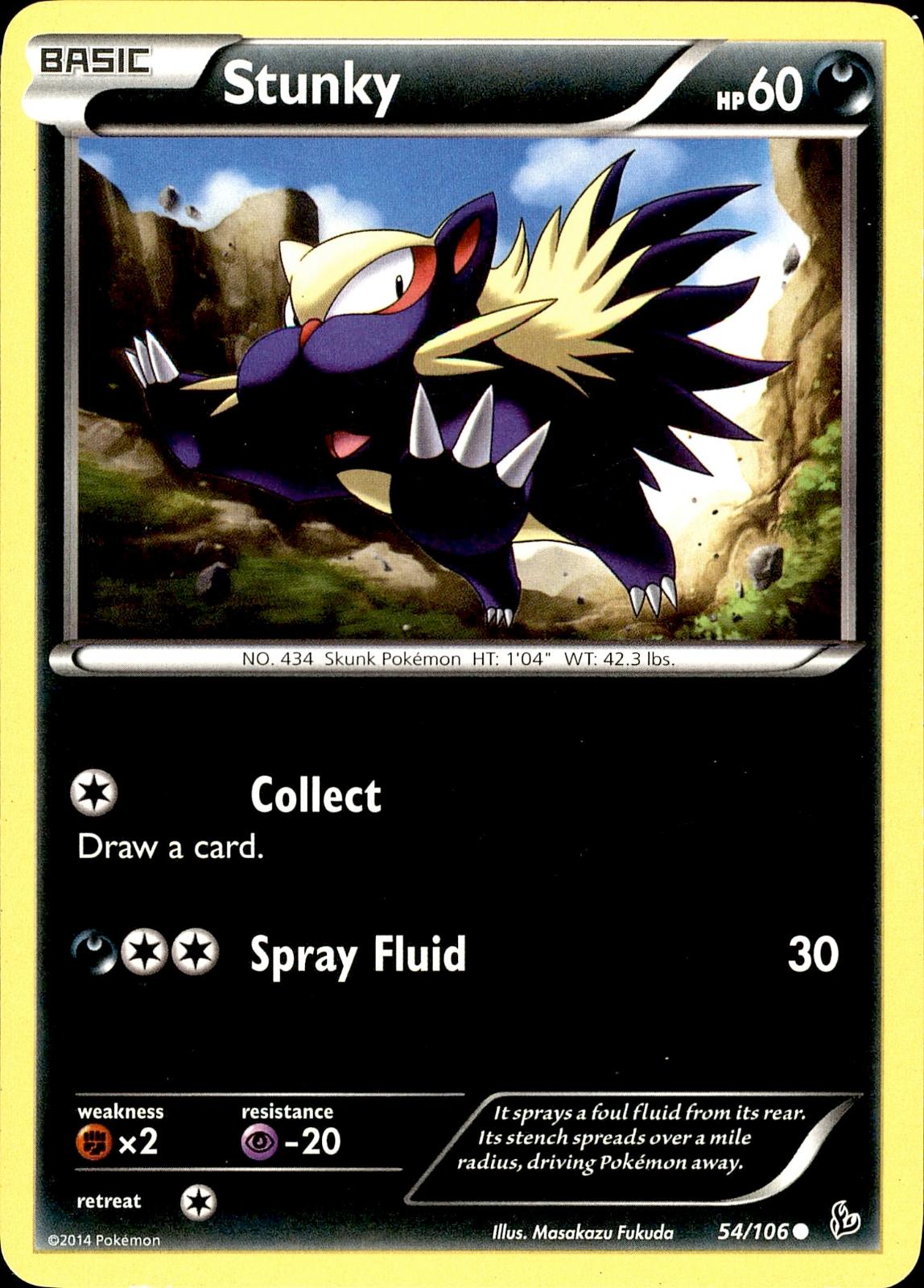 POKEMON STKY 54 FLASHFIRE 106  LP