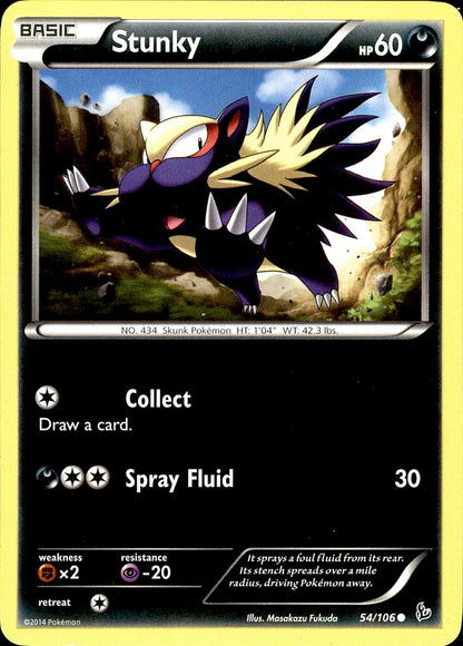 POKEMON STKY 54 FLASHFIRE 106  LP