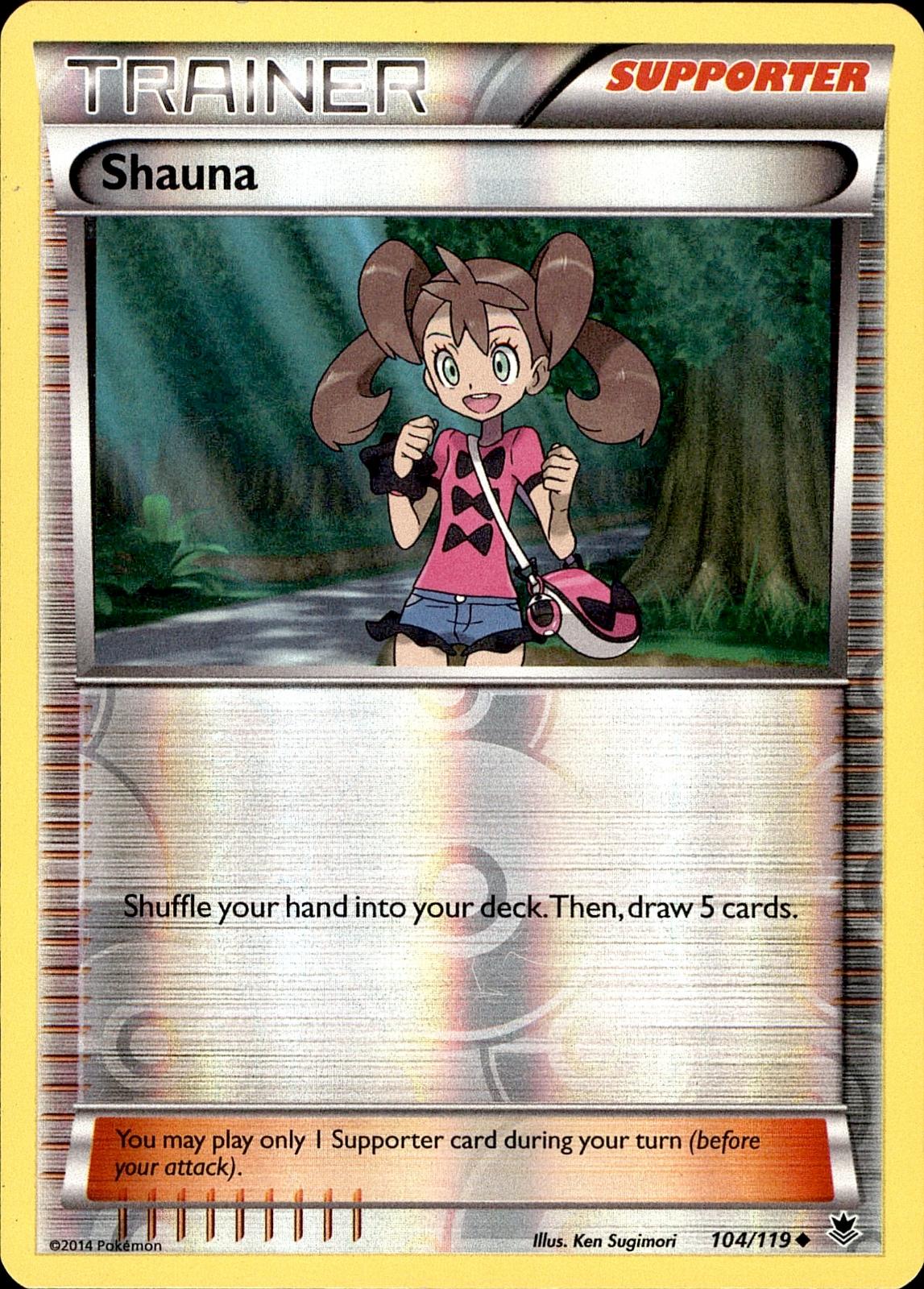POKEMON SHAA 104 PHANTOM FORCES 119  REVERSE HOLO LP