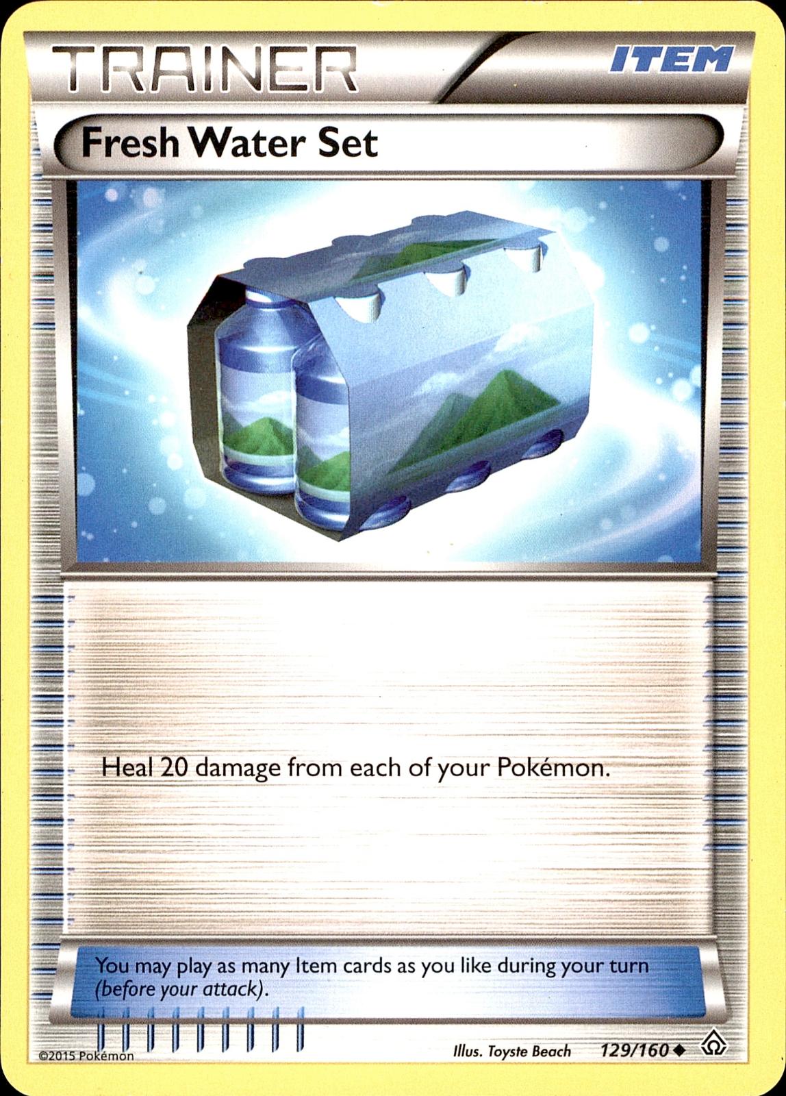 POKEMON FRESH WATER SET 129 PRIMAL CLASH 160  LP