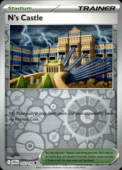 POKEMON N'S CASTLE 152 JOURNEY TOGETHER 159  LP