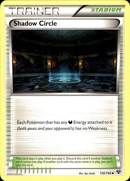 POKEMON SHADOW CIRCLE 126 XY 146  LP