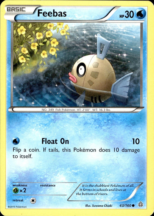 POKEMON FEEBAS 43 PRIMAL CLASH 160  LP