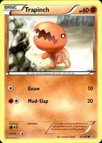 POKEMON TRAPINCH 82 PRIMAL CLASH 160  LP