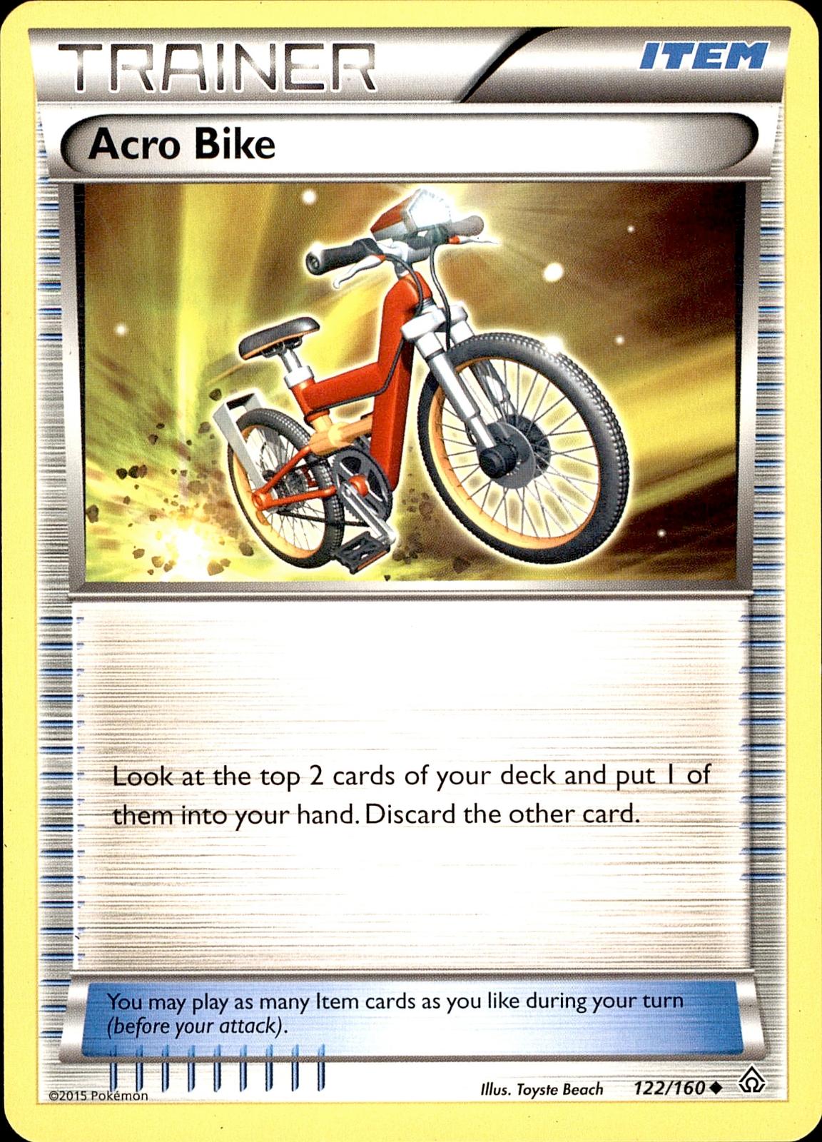 POKEMON ACRO BIKE 122 PRIMAL CLASH 160  LP