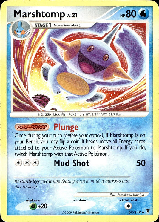 POKEMON MARSHTOMP 67 SUPREME VICTORS 147  LP