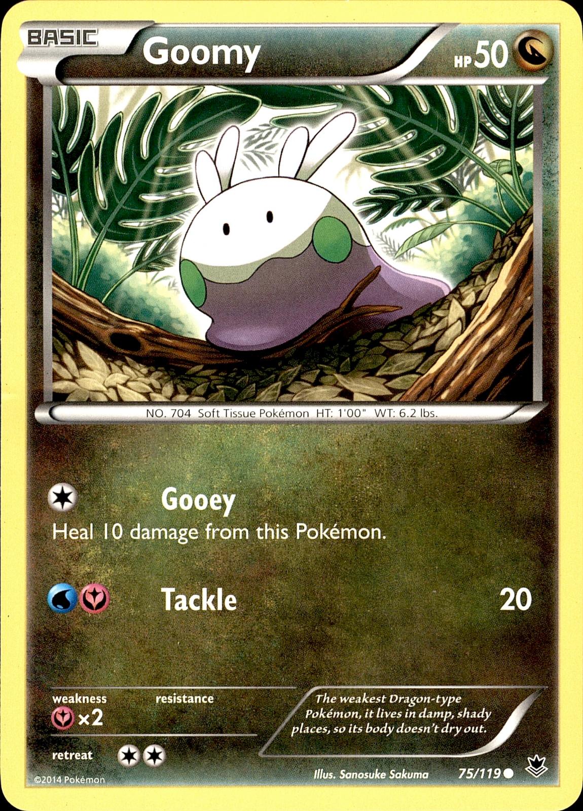 POKEMON GOOMY 75 PHANTOM FORCES 119  LP