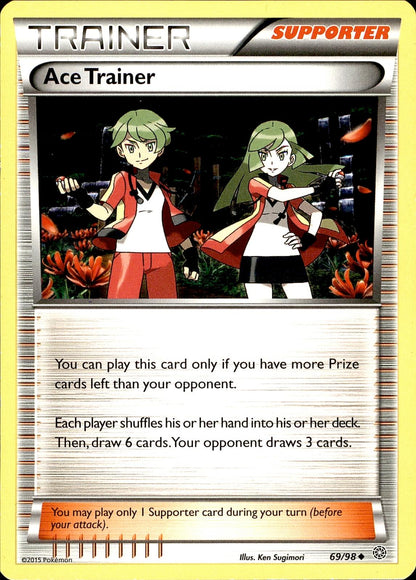 POKEMON ACE TRAINER 69 ANCIENT ORIGINS 98  LP