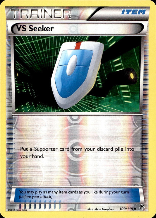 POKEMON VS SEEKER 109 PHANTOM FORCES 119  REVERSE HOLO LP
