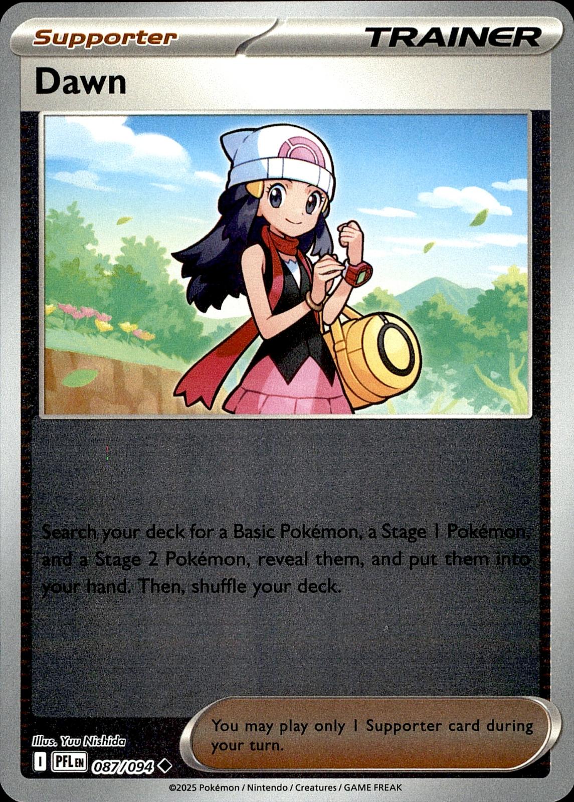 POKEMON DAWN 087 PHANTASMAL FLAMES 094  REVERSE HOLO LP