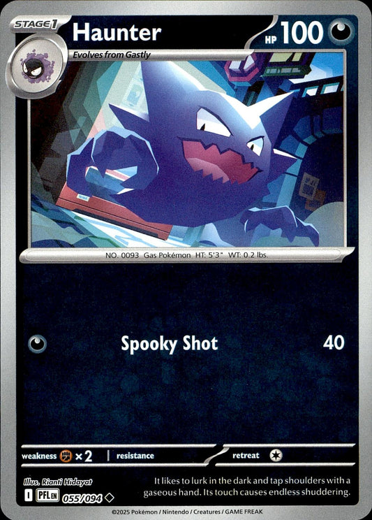POKEMON HATER 055 PHANTASMAL FLAMES 094  REVERSE HOLO LP