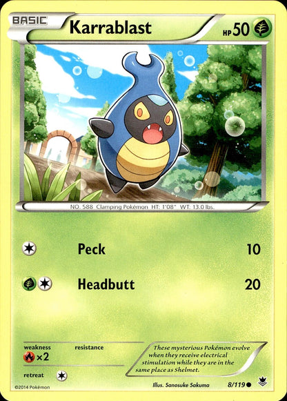 POKEMON KARRABLAST 8 PHANTOM FORCES 119  LP