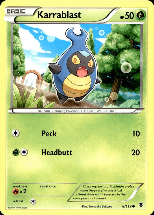POKEMON KARRABLAST 8 PHANTOM FORCES 119  LP