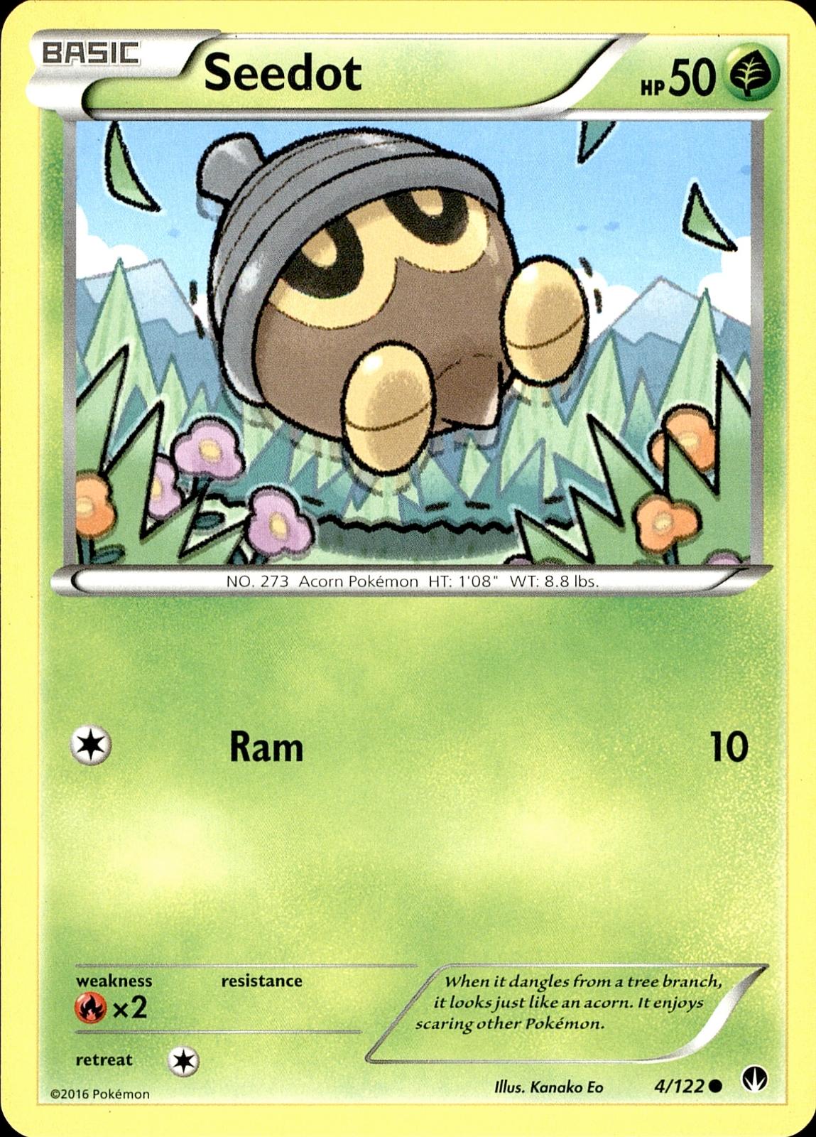 POKEMON SEEDOT 4 BREAKPOINT 122  LP