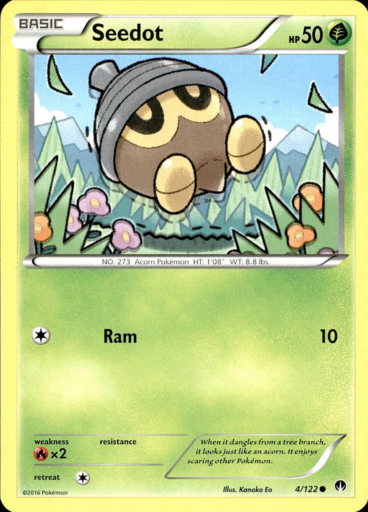 POKEMON SEEDOT 4 BREAKPOINT 122  LP