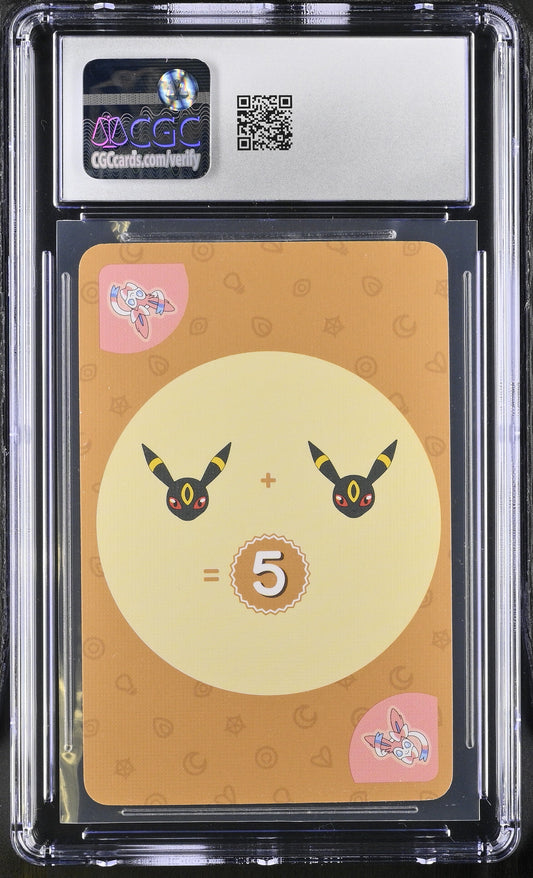 Sylveon Point Salad - Eevee Edition Pokemon Playing Cards Kor CGC 10 Gem Mint