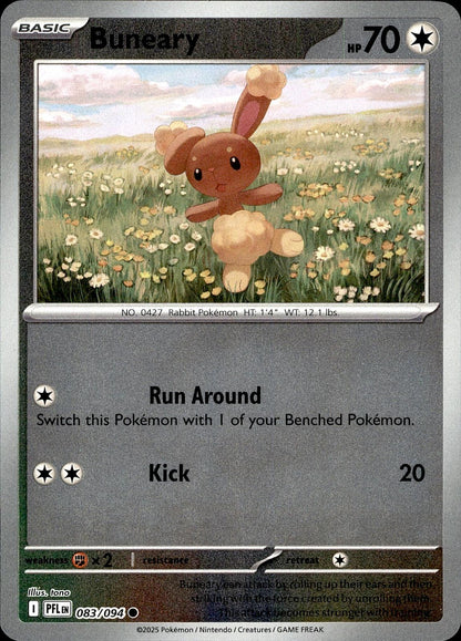 POKEMON BEARY 083 PHANTASMAL FLAMES 094  REVERSE HOLO LP
