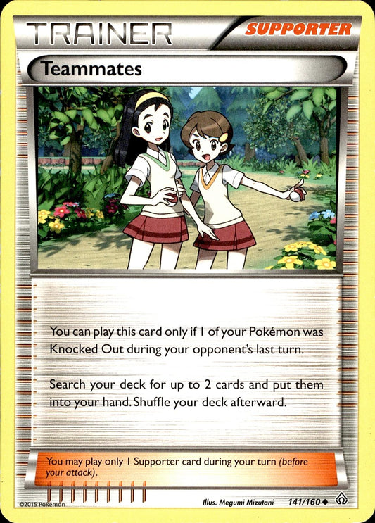 POKEMON TEAMMATES 141 PRIMAL CLASH 160  LP