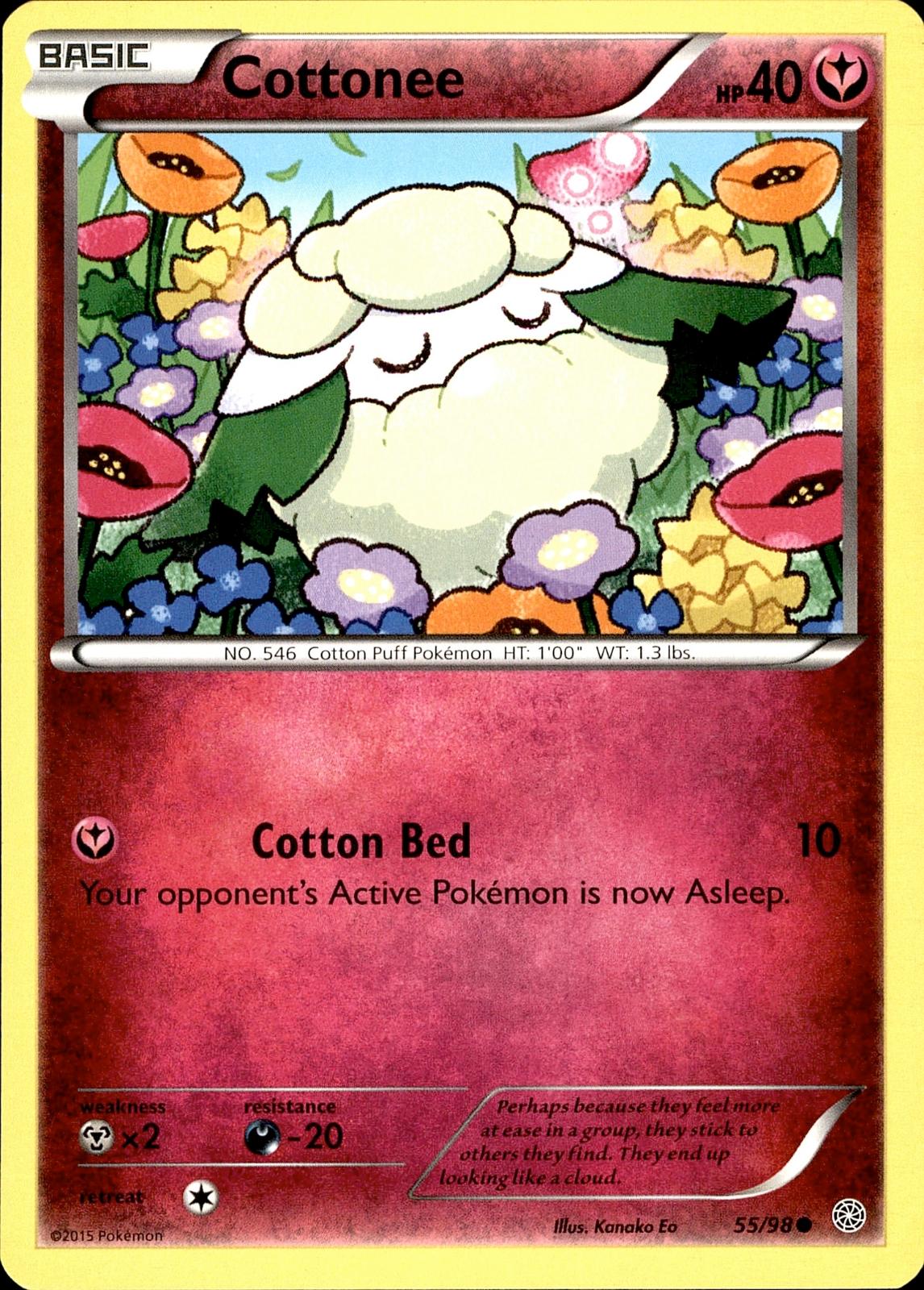 POKEMON COTTONEE 55 ANCIENT ORIGINS 98  LP