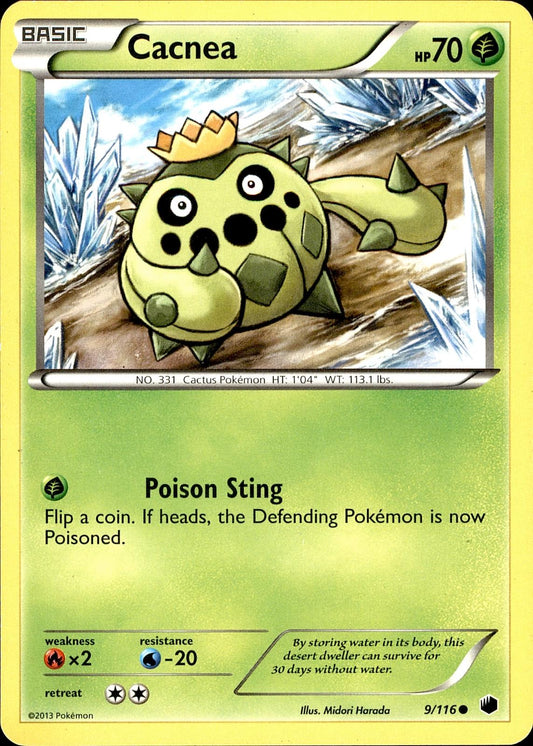 POKEMON CACNEA 9 PLASMA FREEZE 116  LP