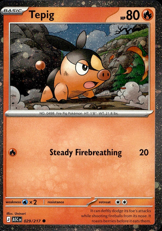 POKEMON TEPIG (COSMOS HOLO) 029/217 MISCELLANEOUS CARDS & PRODUCTS  LP