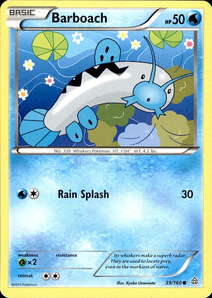 POKEMON BARBOACH 39 PRIMAL CLASH 160  LP