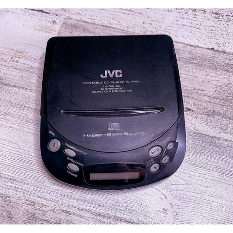 JVC Portable CD Player XL-P60 Vintage 93-JVC-cdplayer,jvc,vintage