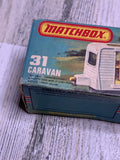 Matchbox Caravan 31 Vintage 1977 Toy-The Better Deal Page-toy