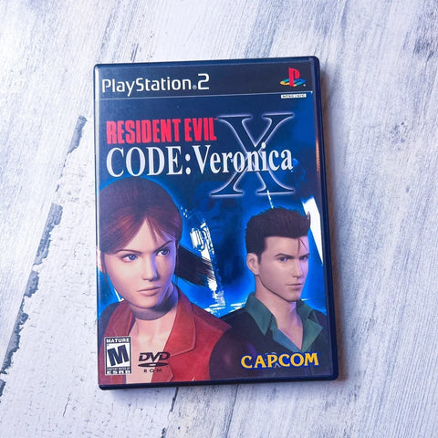 Resident Evil Code Veronica X For Playstation 2