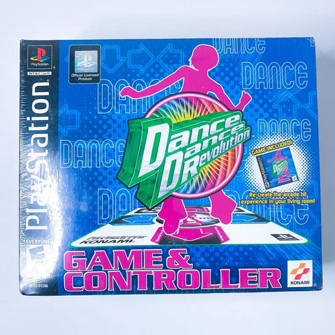 Dance Dance Revolution Bundle For Playstation 1 RARE SEALED BUNDLE